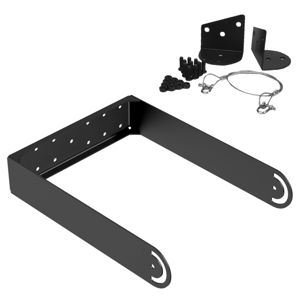 AUDAC - MBK212MK2/B - Mounting bracket for HS212MK2 and HS212TMK2 - Black version