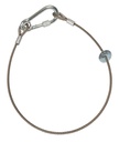 BRITEQ - SAFETY CABLE D4-60CM - Safety cable, diameter 4mm, length 60cm