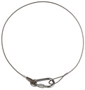 BRITEQ - SAFETY CABLE D2-60CM - Safety cable, diameter 2mm, length 60cm.