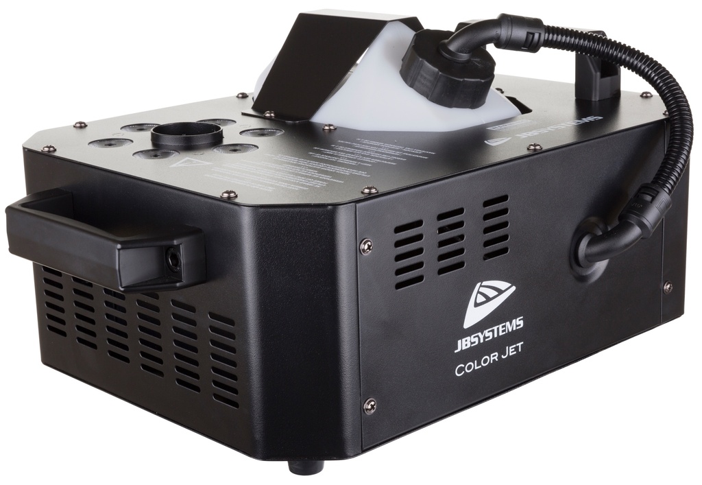 JB SYSTEMS - COLOR JET - Powerful vertical fogger with 6pcs 3Watt-RGB LED’s