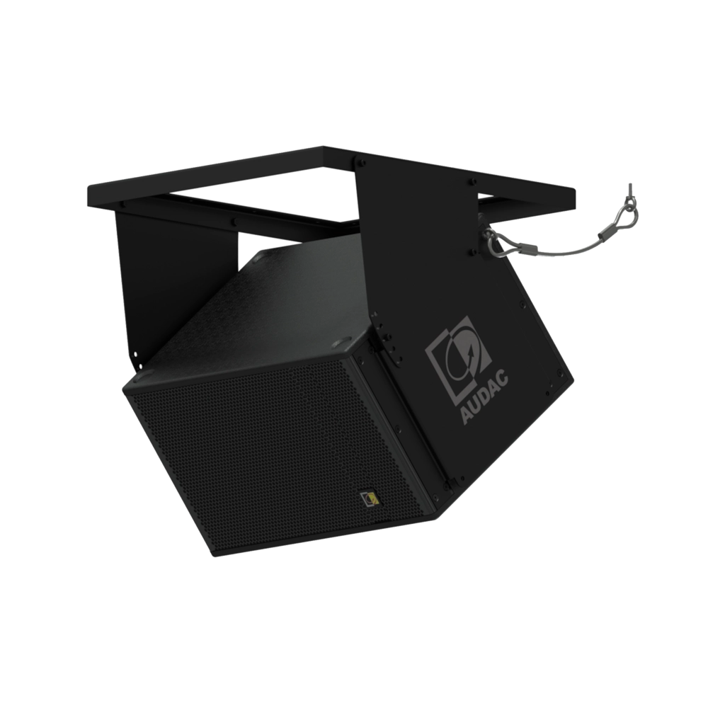 AUDAC - MBK300S/B - ceiling flying system for 1x FX 3.15 - black - Black