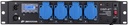 JB SYSTEMS - DSP-4 Mk2 /F - Multi functional dimmer/switch pack equipped with 4 mains sockets (French Schuko).