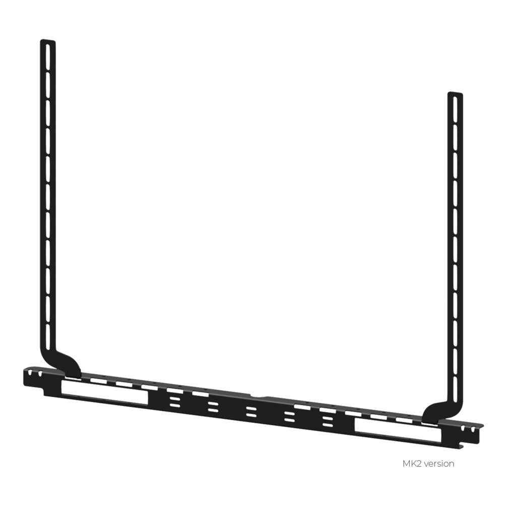 AUDAC - MBK440MK2/B - Screen mount bracket for IMEO2 - Black version - VESA100 to VESA800