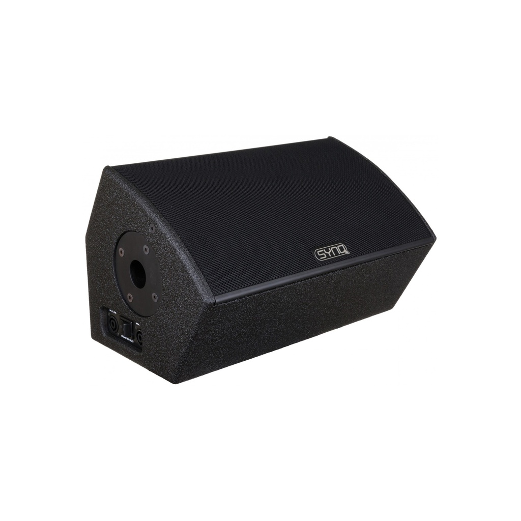 SYNQ - SC-08 - Compact but powerful 8" coaxial speaker cabinet - black finish