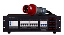 BRITEQ - PD-63A Mk2 / GER-NL - This 3-phase power distributor is designed to improve safety in both mobile, rental and fixed installations.