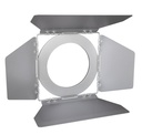 BRITEQ - COB BARNDOOR/Silver - Barndoors for COB PAR56 (white + RGB)