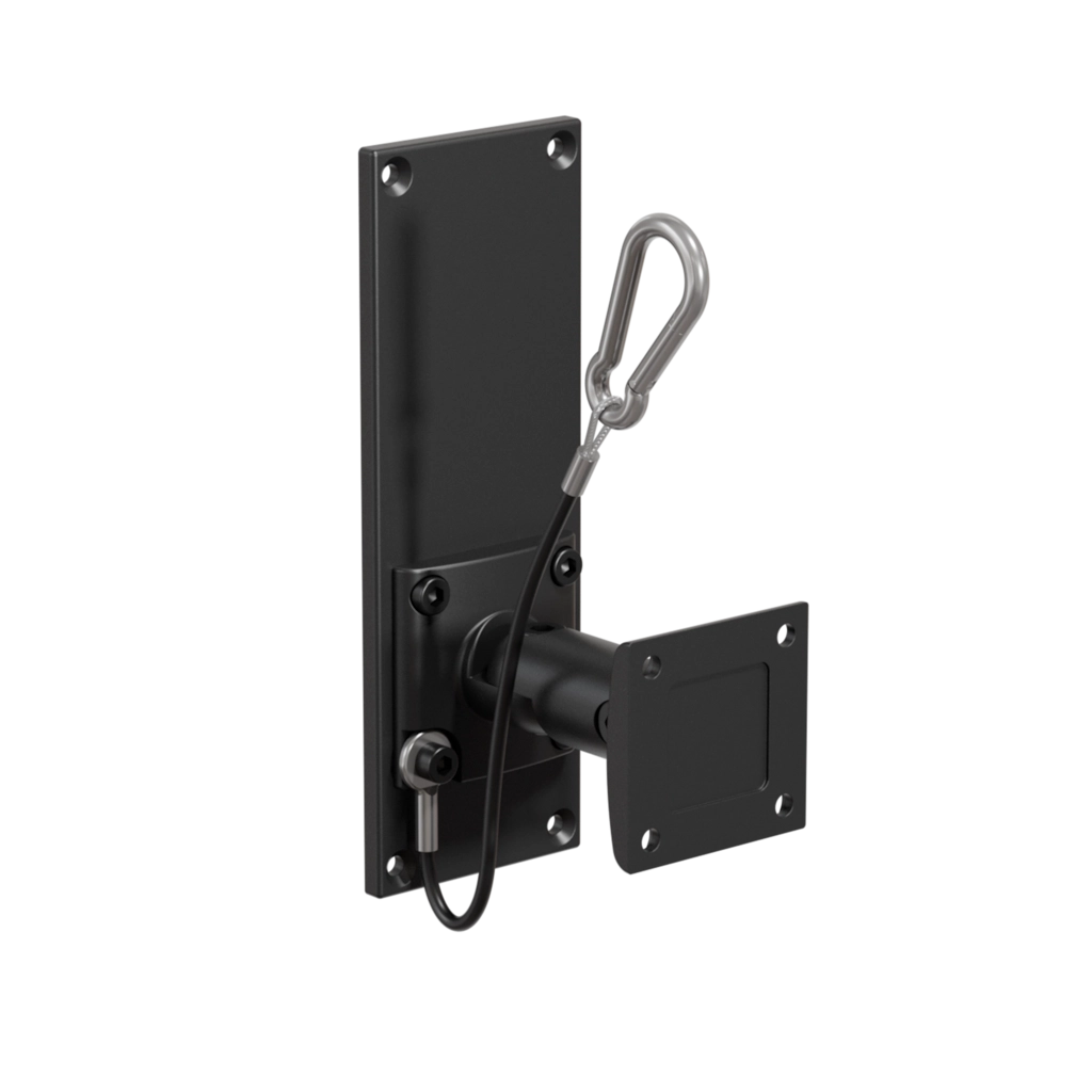AUDAC - MBK500/B - Two-way revolving mounting bracket - Black version