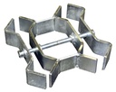 CONTESTAGE - BT-STAGE-LEGCLAMP-4 - Leg clamp: connect 4 legs of Stage platform
