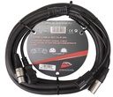 HILEC - COMBI CABLE IEC/XLR 3M - Power IEC + 3pin DMX cable 3m