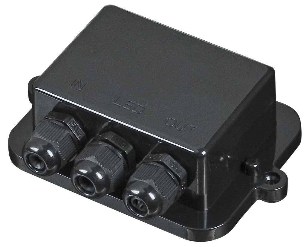 BRITEQ - LD-SPLIT - IP 68 - IP68 waterproof plastic junction box with In/outlets for CAT5e cables