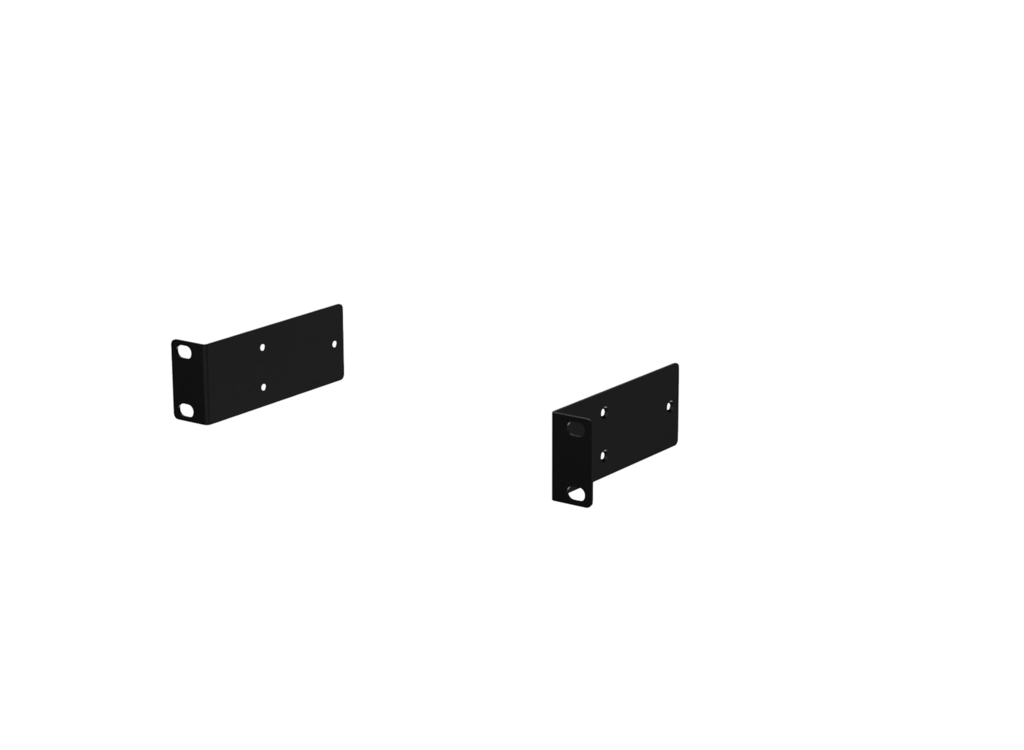 AUDAC - MBS310 - Rack mounting set for half rackspace 1u enclosures
