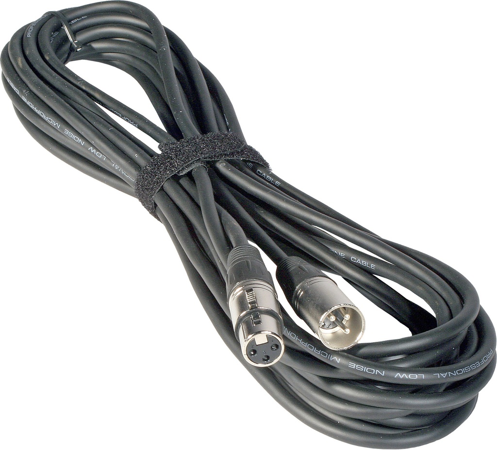 HILEC - 7-0062 - Assembled cable signal, 3pin XLR f + 3pin XLR m - 2.5m