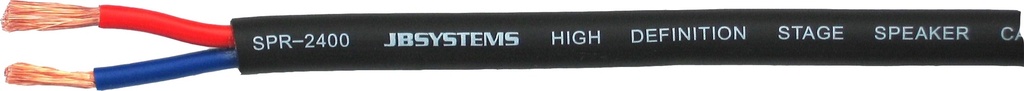 HILEC - SPR2400 - Speaker Cable, round: 2x4,00mm² - reel:50M