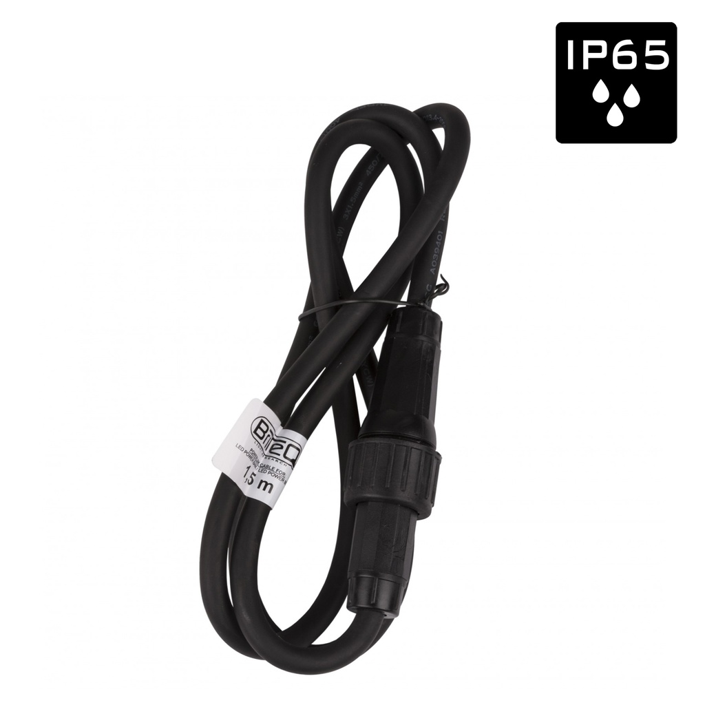 BRITEQ - POWERLINK CABLE 1,5m - IP-rated power cable for permanent outdoor installation - 1,5m