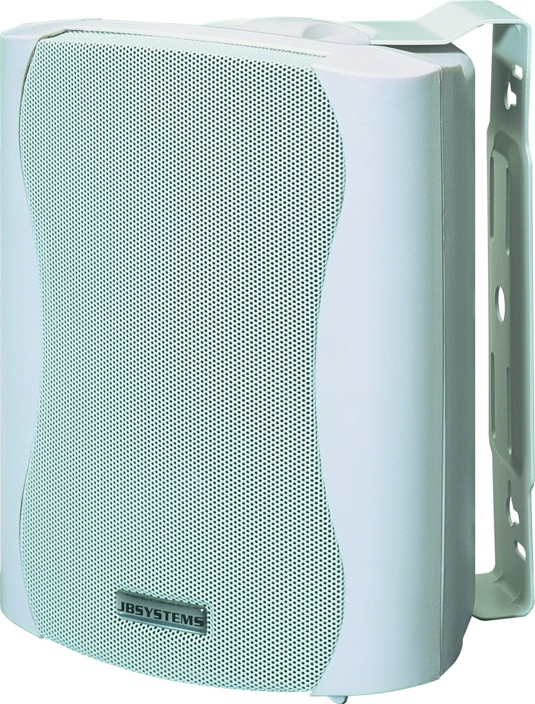 JB SYSTEMS - K-50/White (1 pair) - Plastic outdoor speaker: 5.25" - 50Wrms / 8ohm - white - IP43