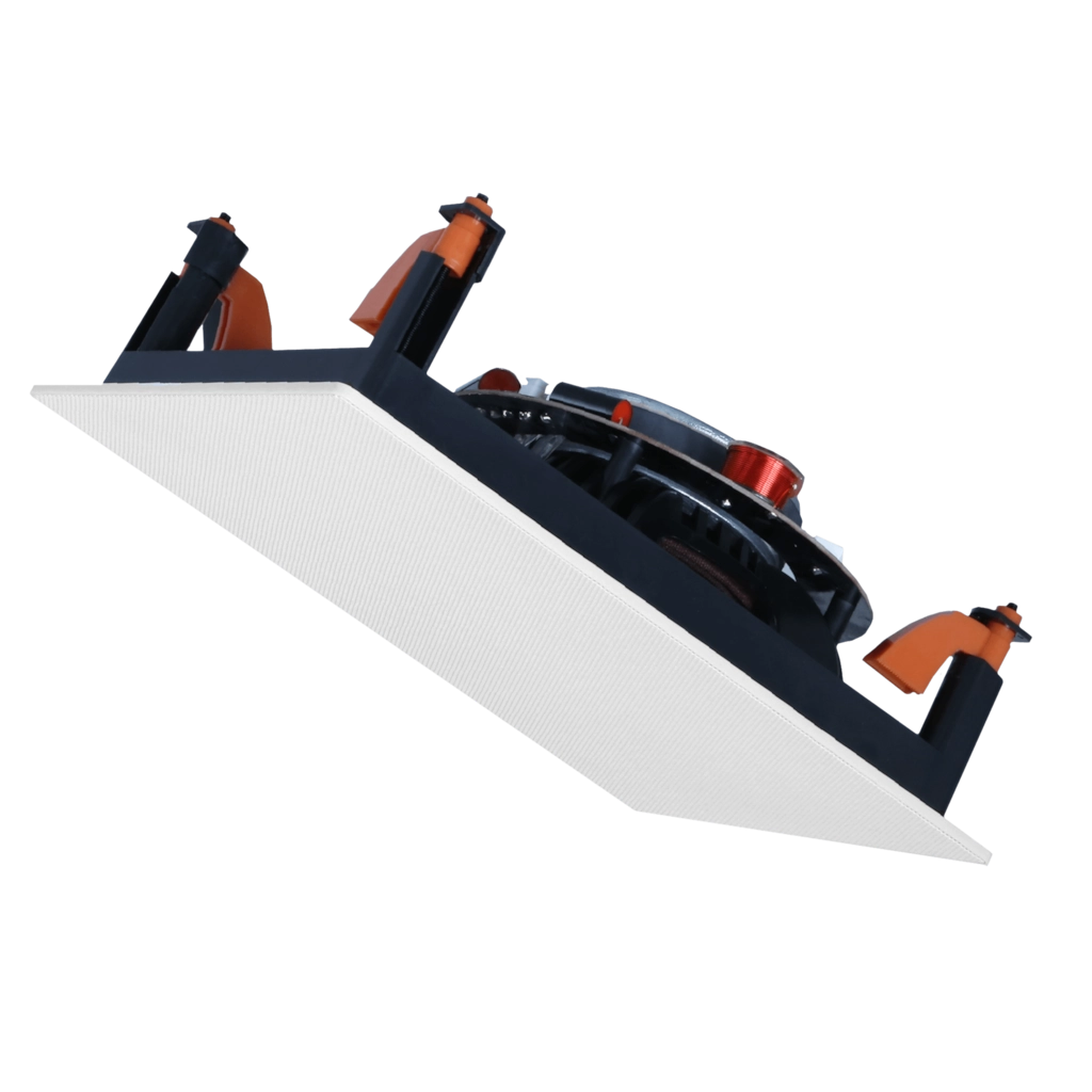 AUDAC - MERO6I/W - High-end 2-way in-wall speaker 6" - White version - 8Ω (RAL9016 + Logo)