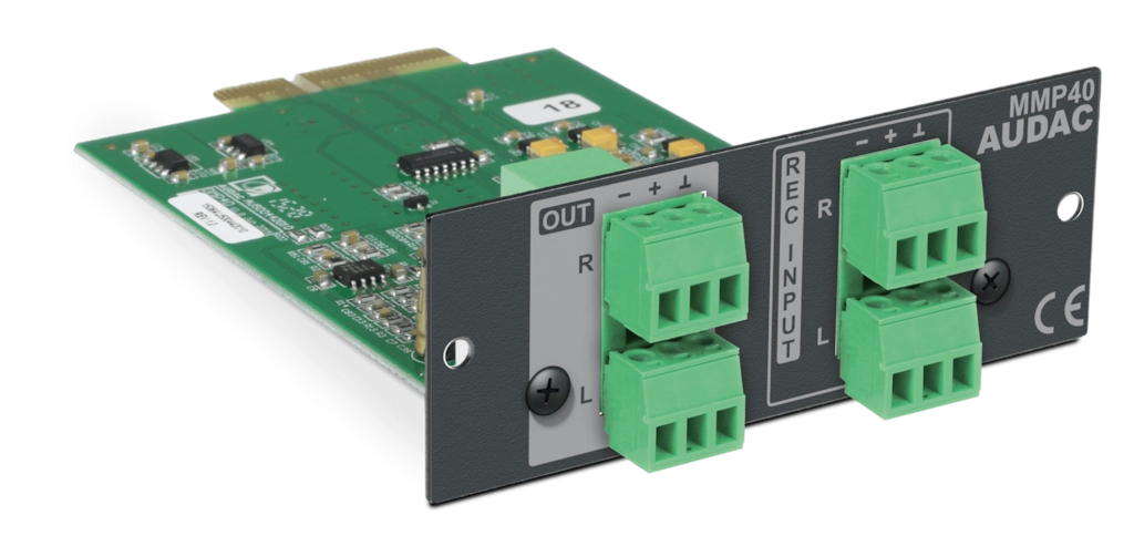 AUDAC - MMP40 - SourceCon™ media player & recorder module