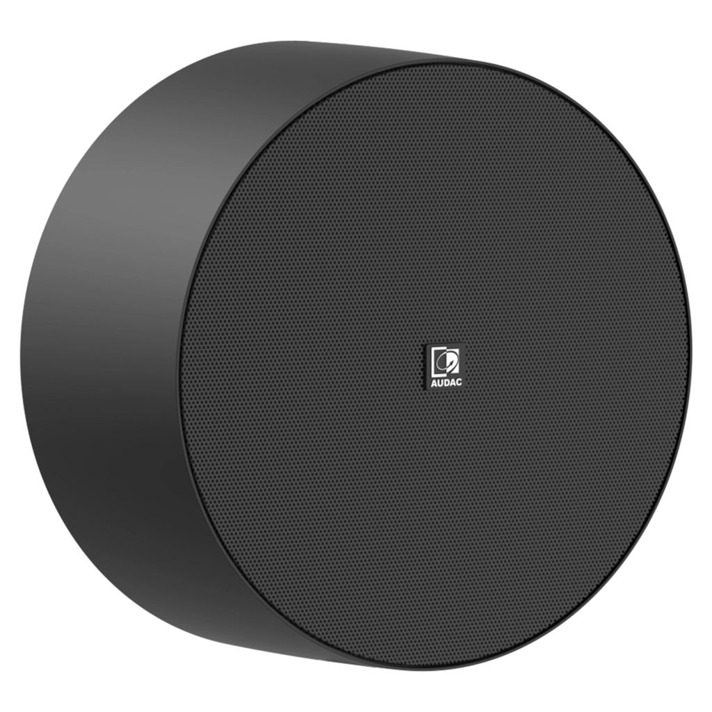 AUDAC - NELO706/B - Surface mount speaker - Black version without volume controller