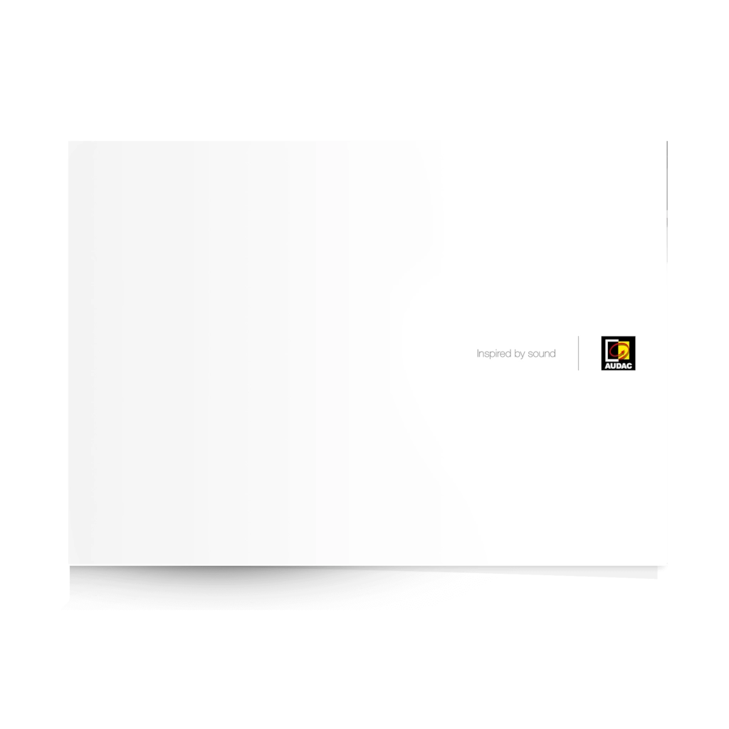 AUDAC - PROMO5217 - AUDAC Brand brochure