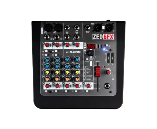 Mengpaneel Allen & Heath ZED6-FX