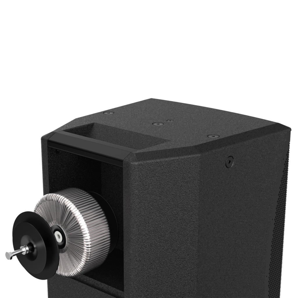 AUDAC - TRM224/B - 70/100V transformer module for VEXO112 & VEXO115 - Black version - VEXO112 & VEXO115 - 240W & 120W power taps