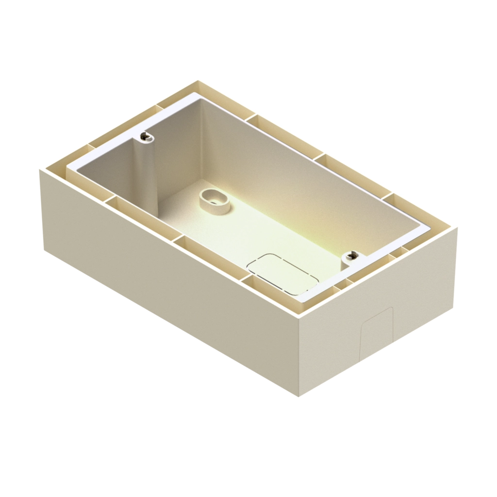 AUDAC - WB50/W - Wall box for DW5065/WP523/MWX65 - Surface mount box for audac wallpanel - white