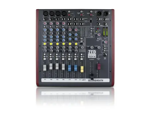 Mengpaneel Allen & Heath ZED60-10fx
