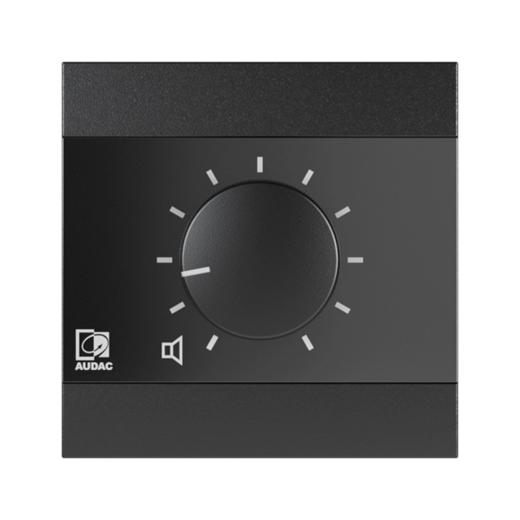 AUDAC - WP200/B - Remote volume controller - Black version
