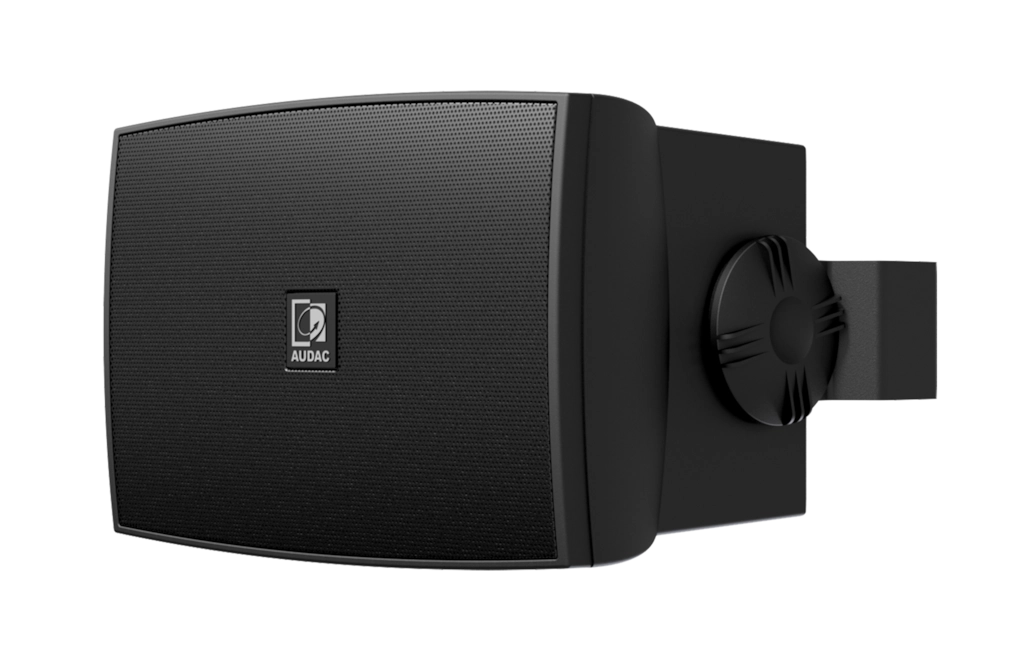 AUDAC - WX502MK2/OB - Outdoor universal wall speaker 5 1/4" - Outdoor black version