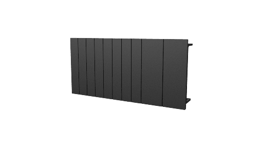 CAYMON - BDP06/B - DIN rail blanking strip - 6 module - 10 strips - Black version