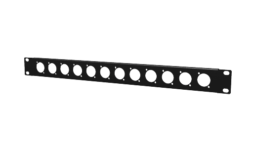 CAYMON - BP112 - 19" blind panel - 1HE - 12x D-size