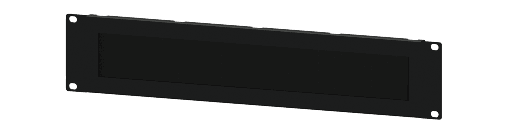 CAYMON - BSB02 - 19” blind panel with brush - 2HE