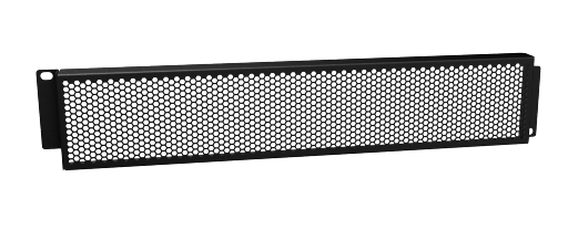 CAYMON - BSG02H - 19” grill security panel - 2HE - with hexagonal perforation