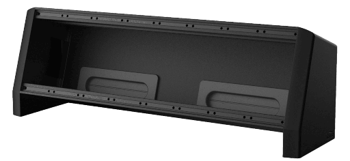 CAYMON - CASY018G/B - CASY On-Table Chassis - 8 space - With grommet - Black version