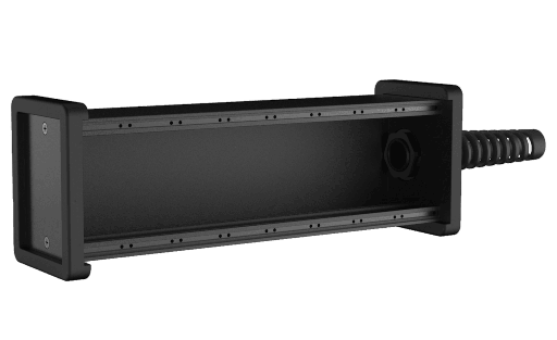 CAYMON - CASY048S/B - CASY stage box  - 8 space - With shock bumper - Black version