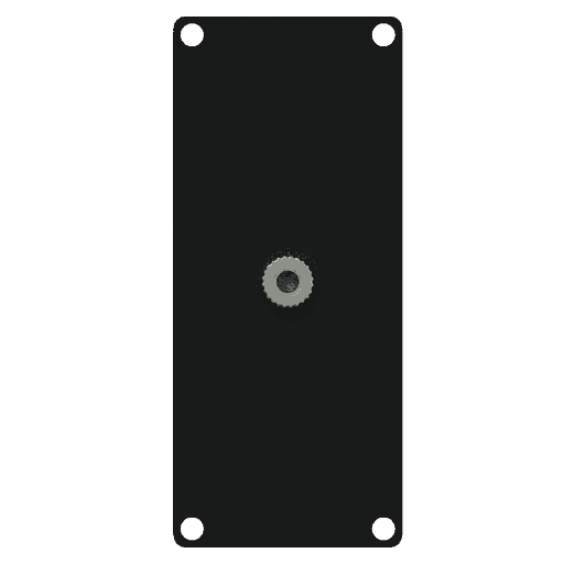 CAYMON - CASY136/B - CASY 1 space with 3.5mm jack to 3-pin terminal block - Black