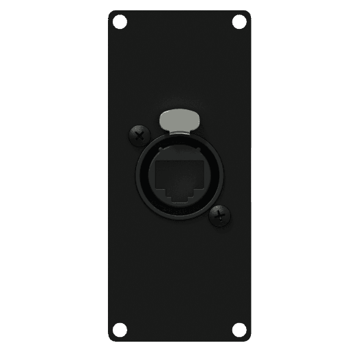 CAYMON - CASY167/B - CASY 1 space EtherCON to RJ-45 - Black version