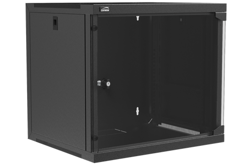 CAYMON - EPR409/B - 19" wall rack - 9 units - 450 mm depth - Black version