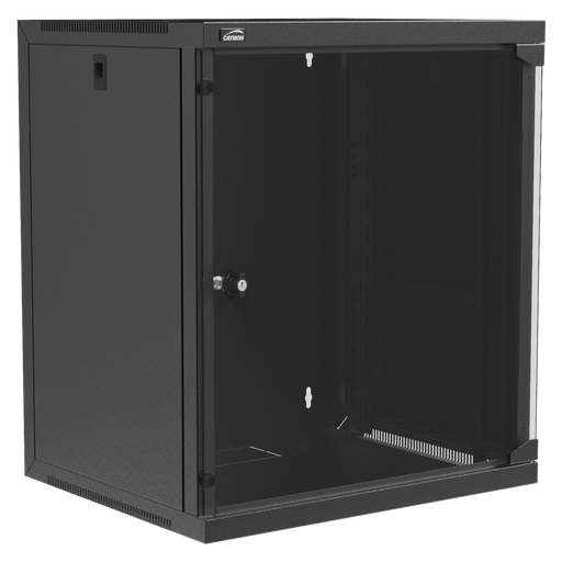 CAYMON - EPR412/B - 19" wall rack - 12 units - 450 mm depth - Black version