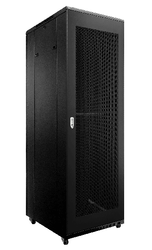 CAYMON - SPR842GG - 19" rack cabinet - 42 units - 600mm W x 800mm D - Grill front & rear door
