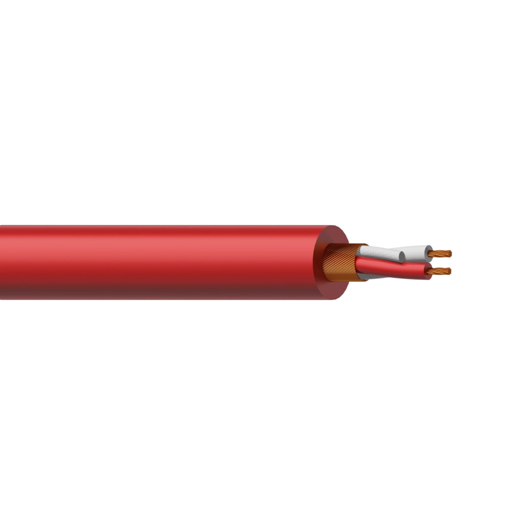 PROCAB-avit - MC305R/1 - Balanced microphone cable - flex 2 x 0.23 mm²- 24 AWG - 100 meter, red