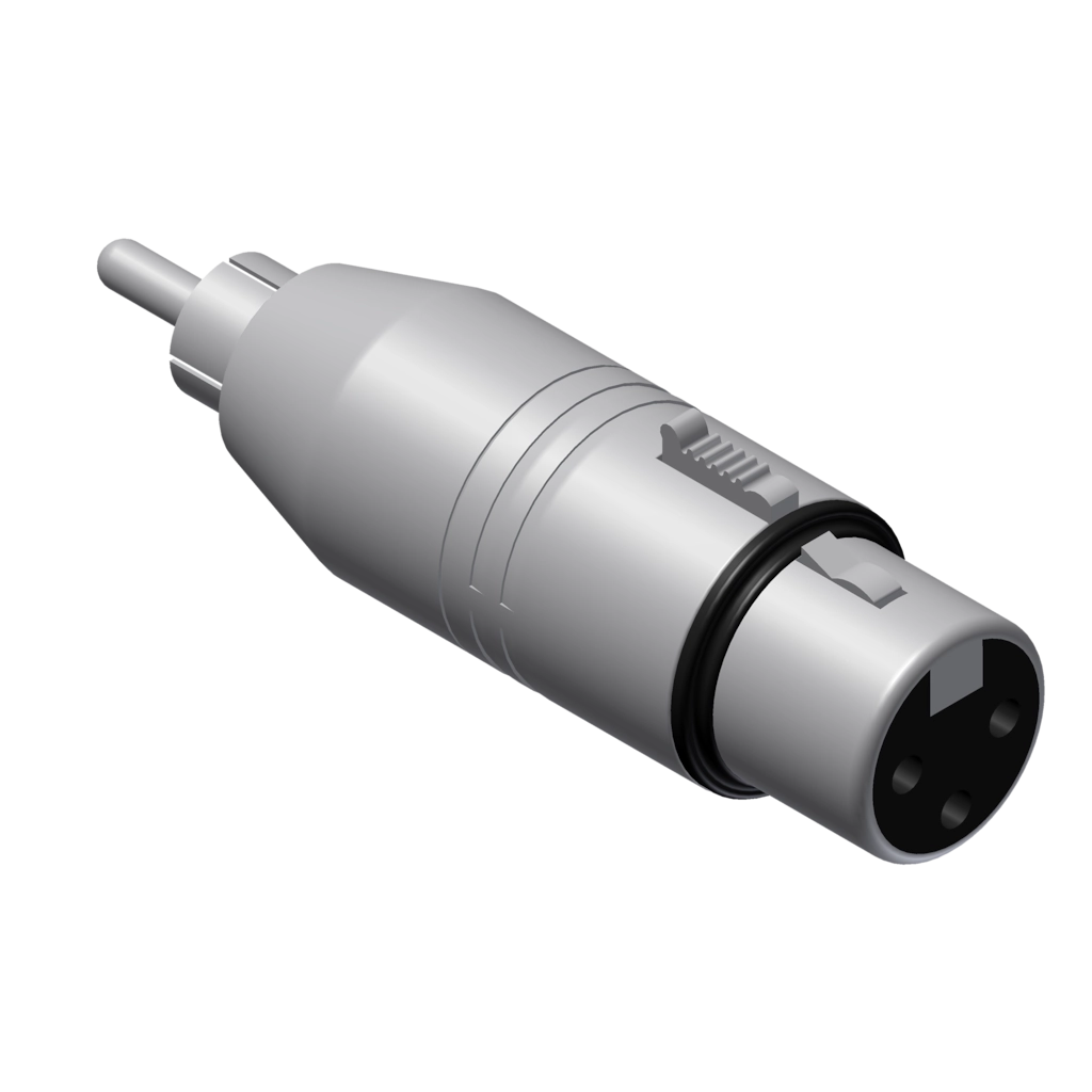 PROCAB-avit - VC130-P - Adapter - XLR female - RCA/Cinch male - Adapter 25 pcs box