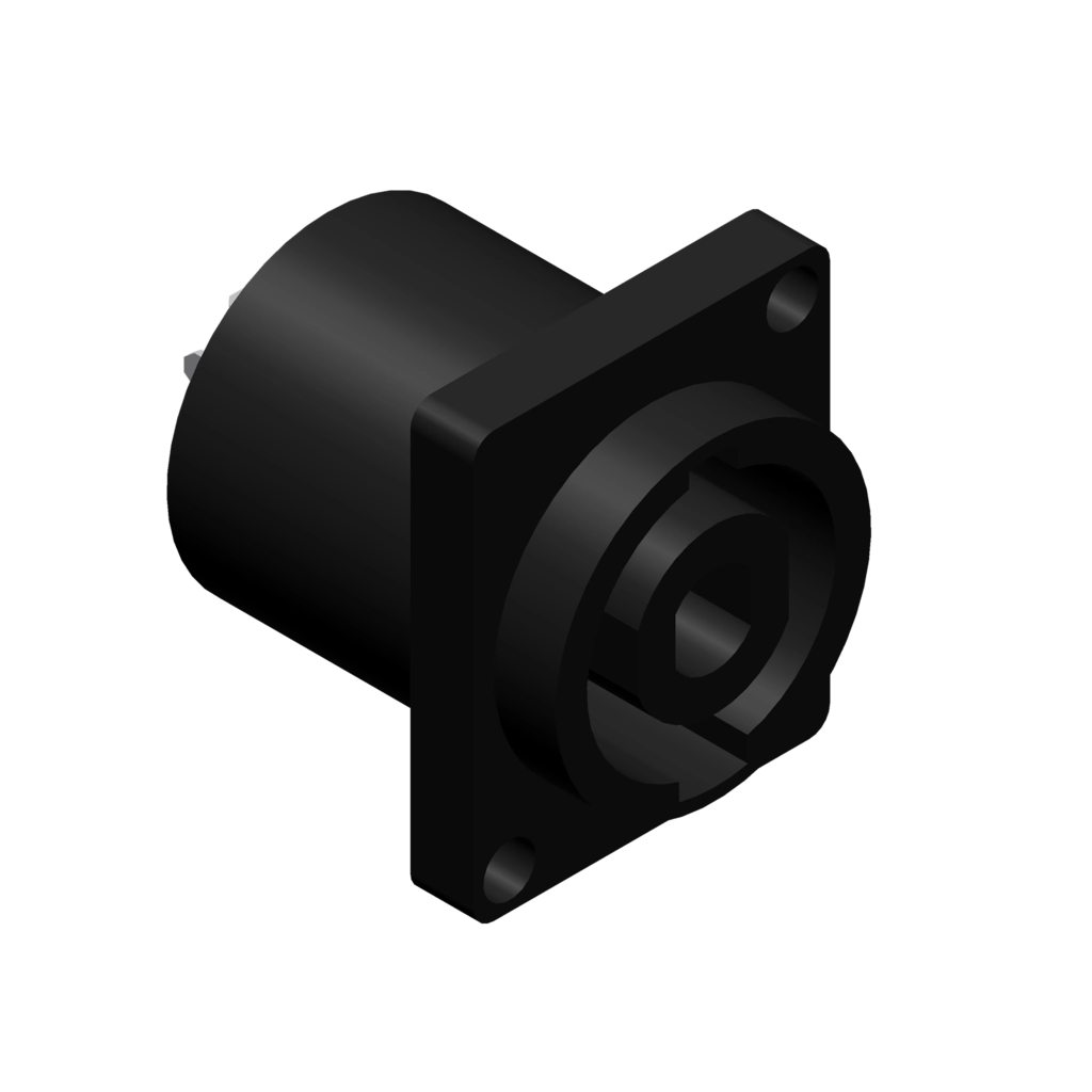 PROCAB-avit - VCL4MP-P - Panel connector - 4-pin speaker male - Connector pack - 25 pcs