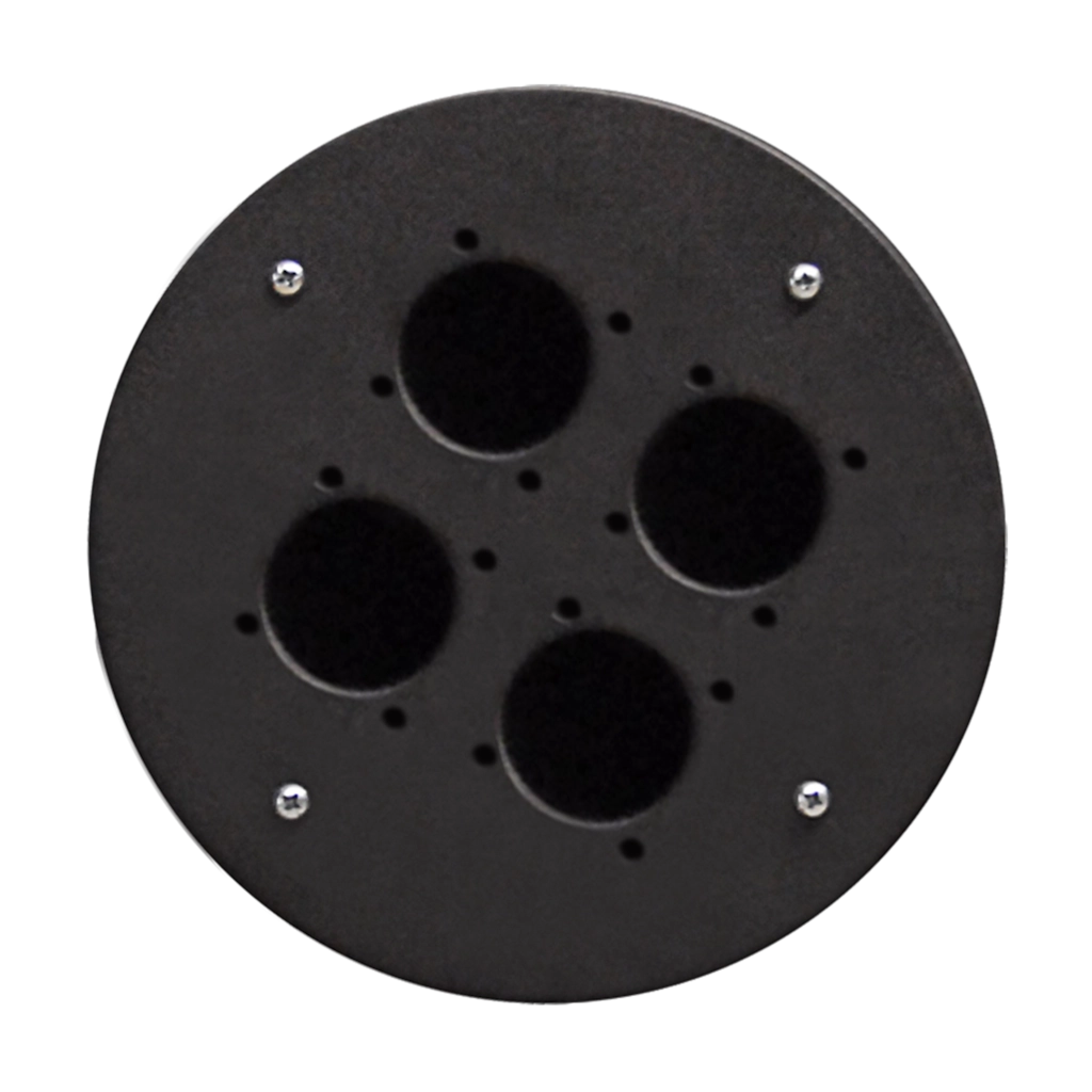PROCAB-rental - CRP340 - 4 x schuko hole center plate