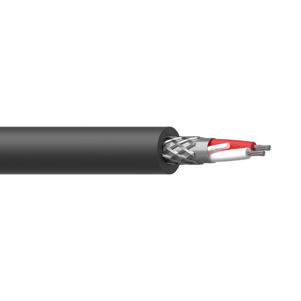 PROCAB-rental - PMX222/1 - DMX-AES cable - flex 2 x 0.34 mm² - 22 AWG - HighFlex™ - 100 meter, dark grey