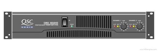 QSC RMX1850 (2x600W)