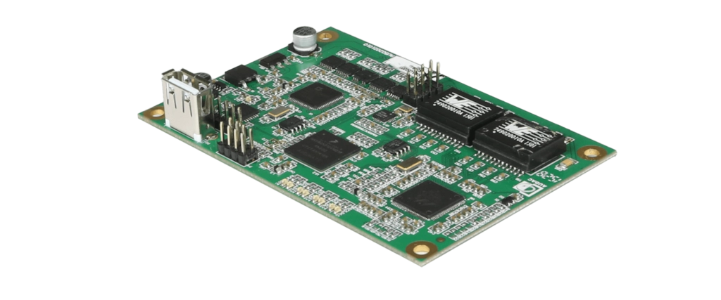 AUDAC - ANX44X - Dante audio network interface 4 in / 4 out - X version