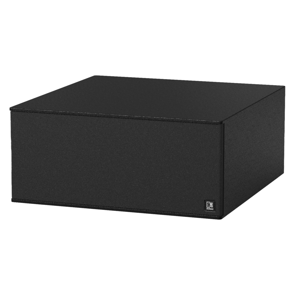 AUDAC - ARCHI10X/OB - Ultra-compact 10” architectural infrasubwoofer - In- & outdoor black version