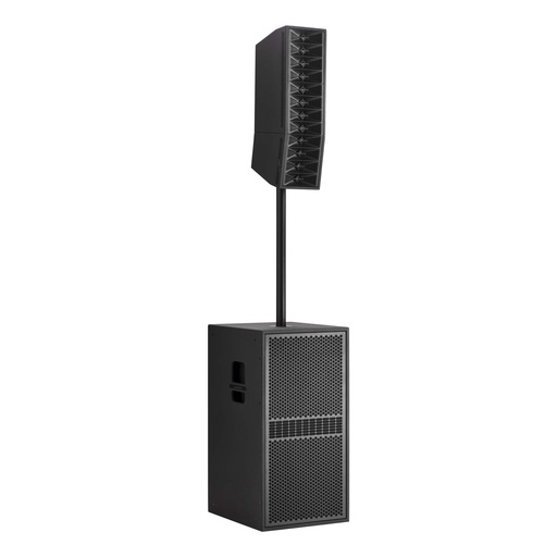 AUDIOPHONY - MOJO Signature - Active column array system with 2×12" subwoofer, 3×5" midrange and 12×1" horn high frequencies – Equipped with mixer, DSP and Bluetooth 5.0 TWS – 1600W RMS