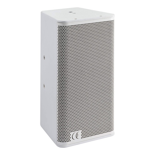 AUDIOPHONY - Sline206W - Passive loudspeaker for fixed installation – 1x6″ + 1x6″ coaxial – 240W RMS at 8Ω – Wood finish, white color